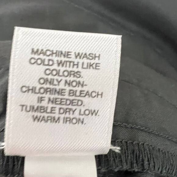 J Jill Womens Chino Pants Size 18 Tall Gray Straight Leg Pockets Zippered Ankles - Picture 7 of 7